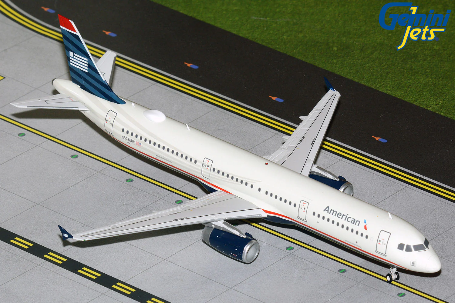 Gemini200 American Airlines Airbus A321 "US Airways Heritage" N578UW