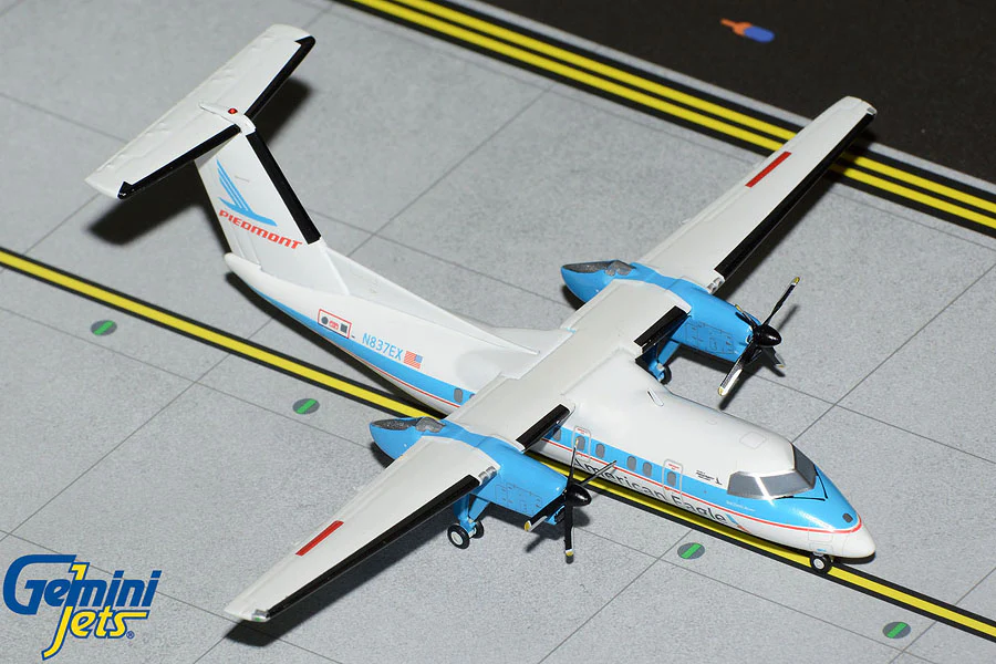 Gemini200 American Eagle Dash 8-100 "Piedmont Retro" N837EX