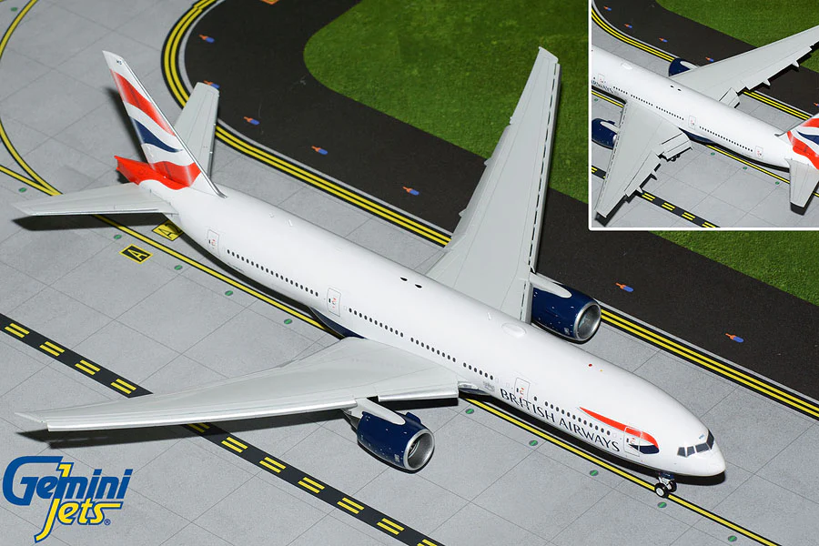 Gemini200 British Airways Boeing 777-200ER (Flaps Down) G-YMMS