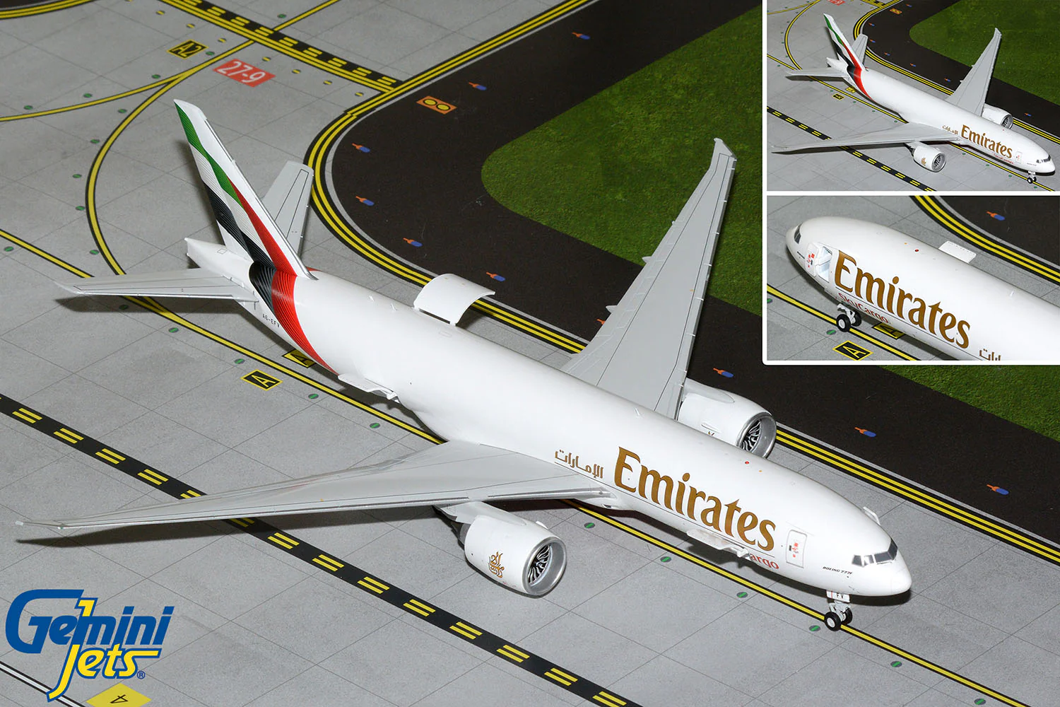 Gemini200 Emirates SkyCargo Boeing 777F (Interactive Series) A6-EFV