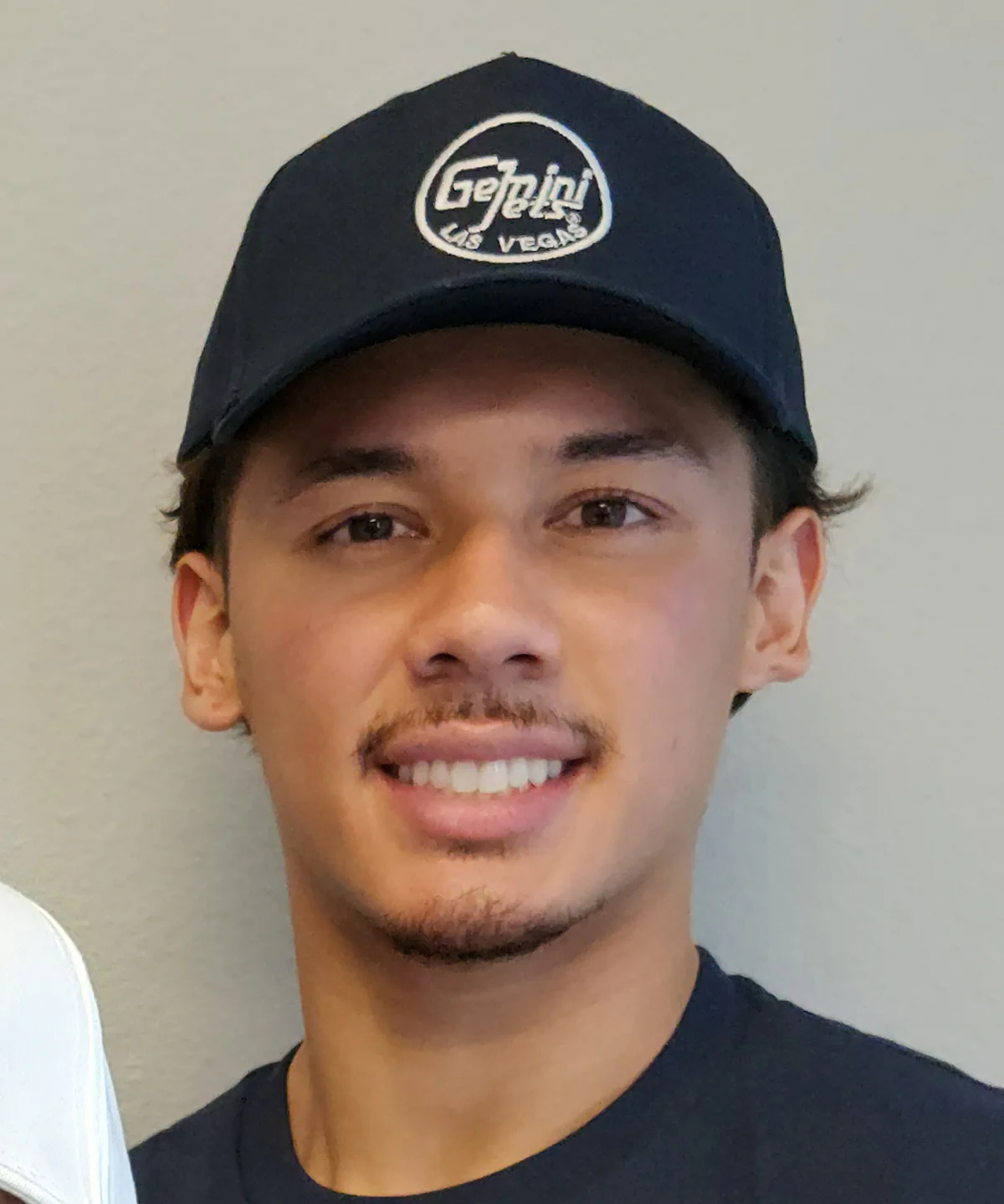 GeminiWEAR Cap (White, Navy Blue) - Image 3